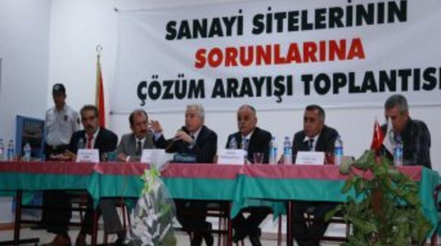 Sanayi sitelerinin sorunları tartışıldı