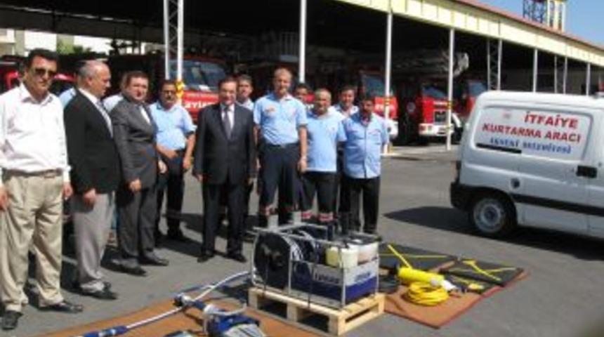 Akseki Belediyesi&rsquo;nin yetersiz ekipmanları tamamlanıyor