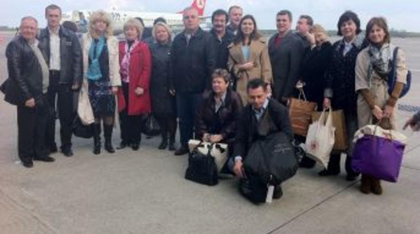 Ukrayna heyeti, Samsunla ticari bağlantılarını geliştirmek istiyor