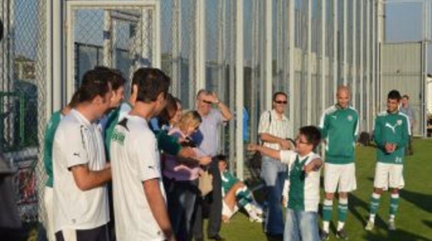 Bursaspor&rsquo;da neşeli idman