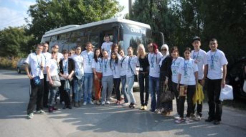 9 ülkenin gençleri, Sakarya'yı gezdi