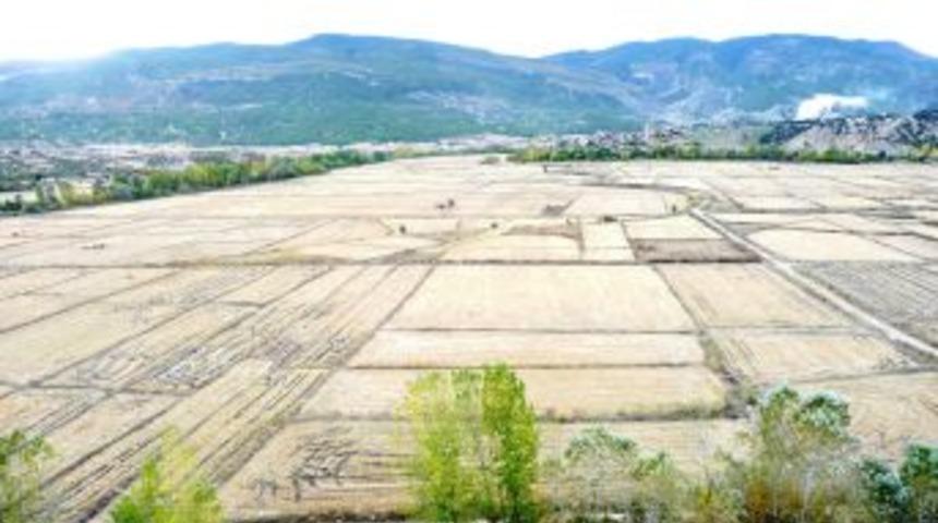 Boyabat'a bağlı 12 k&ouml;yde arazi toplulaştırma &ccedil;alışması başlatıldı