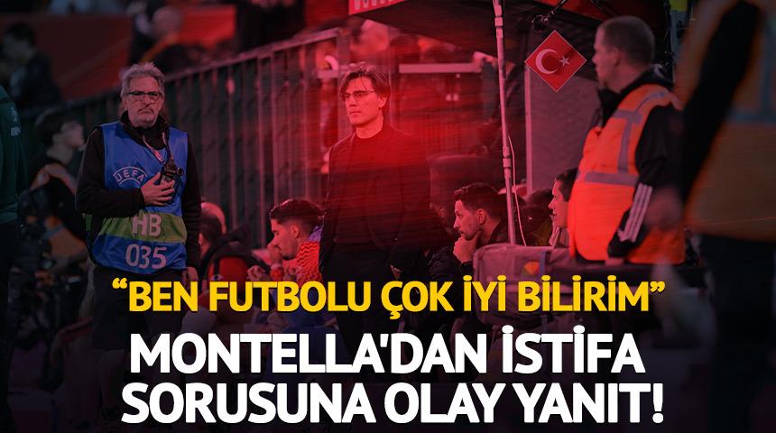 Montella'dan istifa tezah&uuml;ratlarına yanıt! "Kulak asmak istemiyorum"