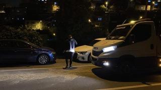 Sarıyer’de hareketli anlar! Park halindeki 6 araca çarptı
