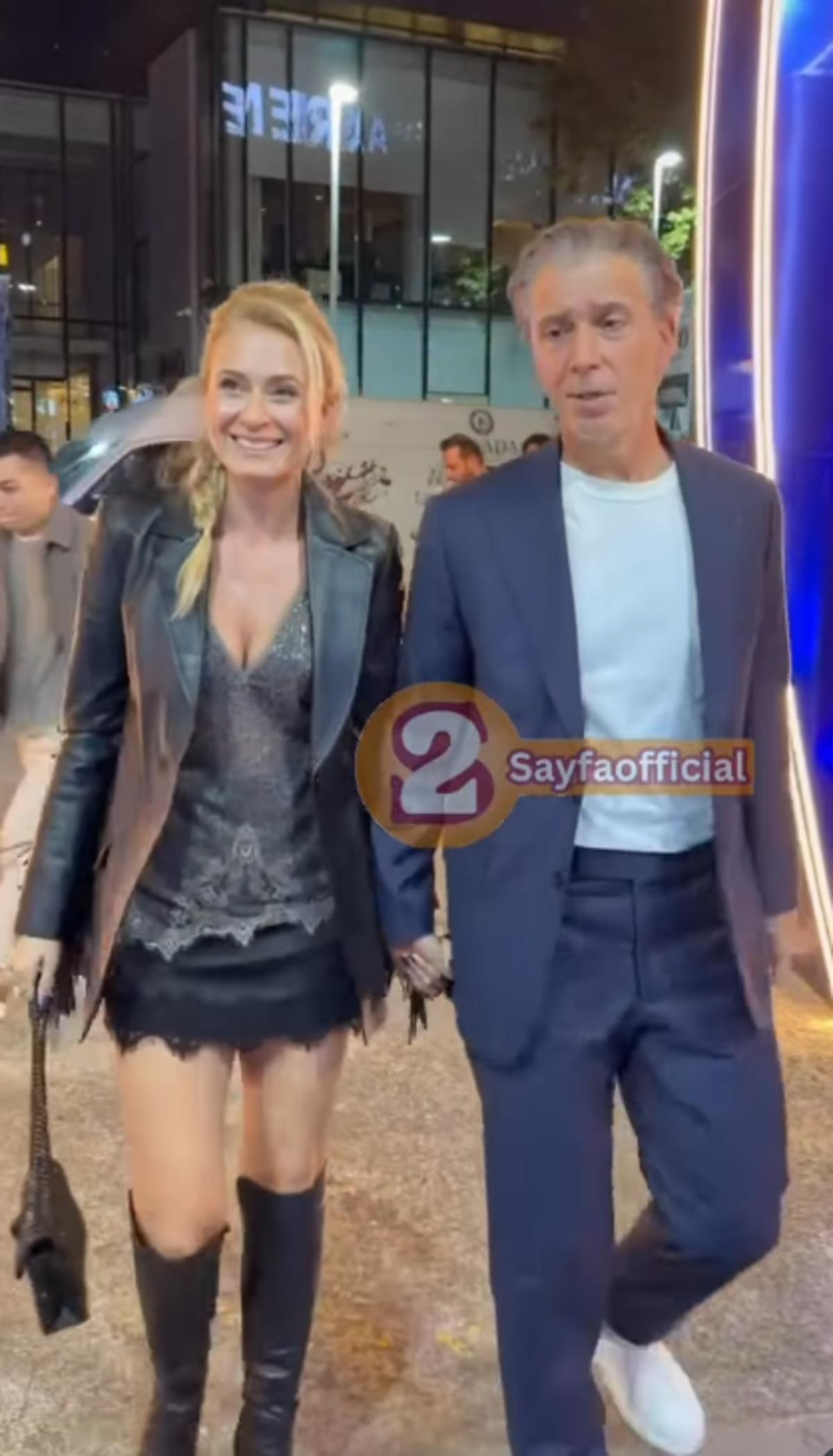 Sessiz sedasız evlenmişti! Ceyda Düvenci eşiyle davette görüntülendi! Gençleşmiş resmen 1