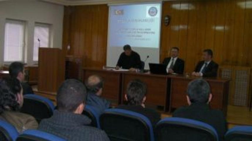 Erbaa'da internet kafe sahiplerine bilgilendirme semineri