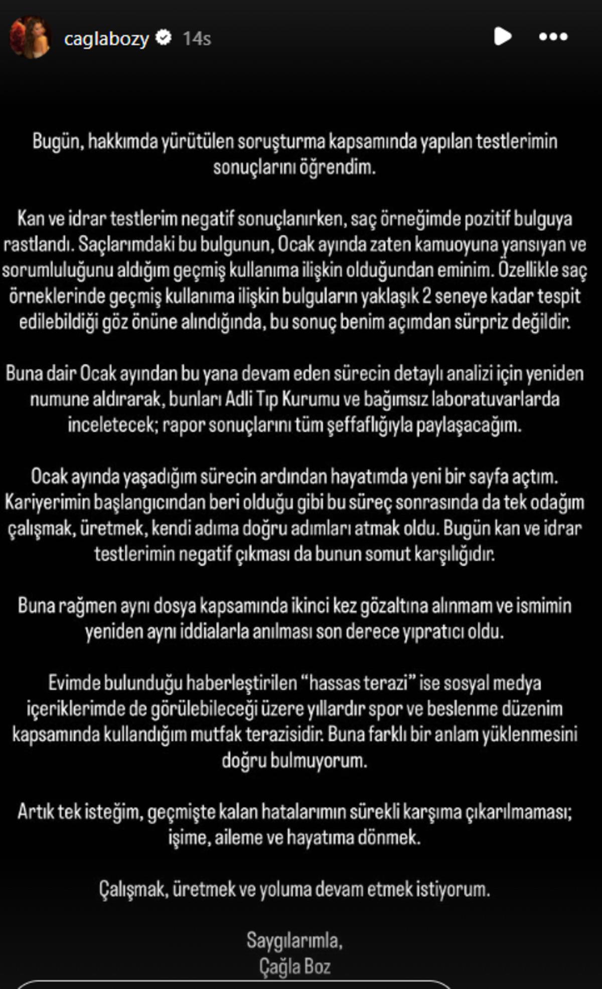 Ev hapsine çarptırılmıştı! Çağla Boz sessizliğini bozdu: Geçmişteki hatalarım... 2