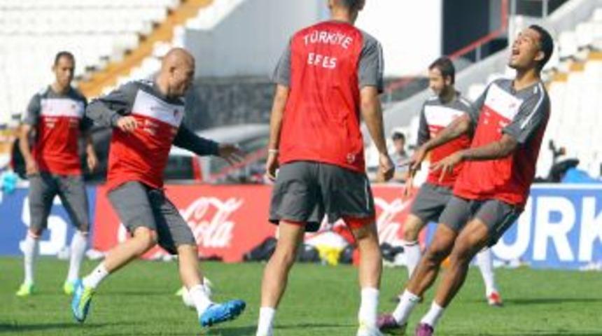 A Milli Takım, Azerbaycan ma&ccedil;ının hazırlıklarına başladı