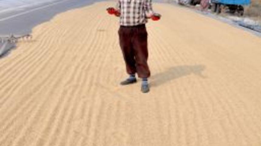 Edirne&rsquo;de duble yol, k&ouml;yl&uuml;lerin &ccedil;eltik kurutma sahası oldu