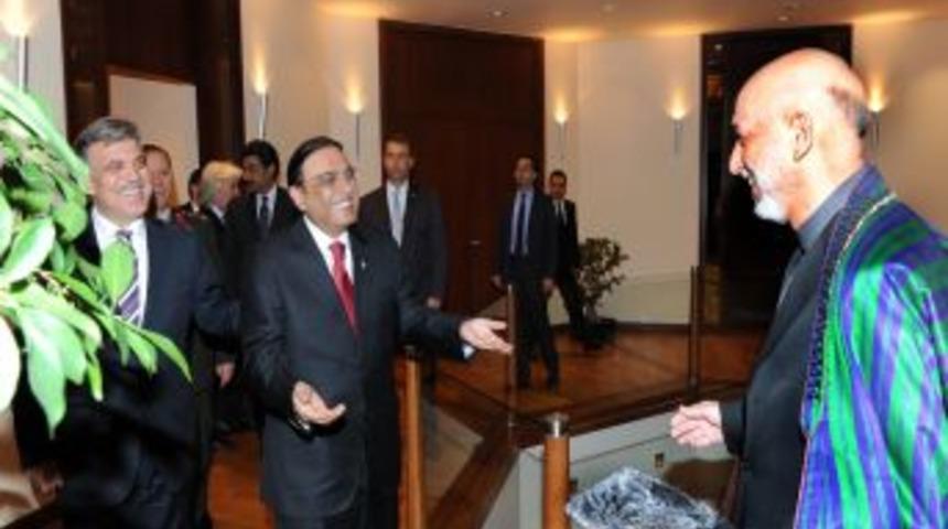 G&uuml;l, Karzai ve Zerdari onuruna akşam yemeği verdi