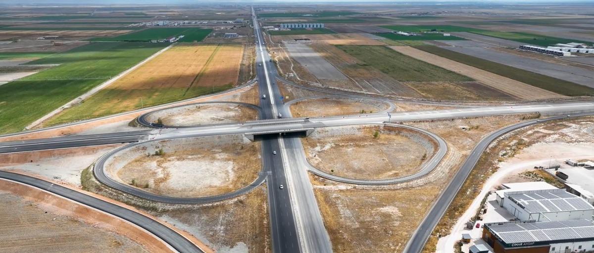 Konya çevre yolu ile mevcut kesim 24 dakika kısalacak! 3