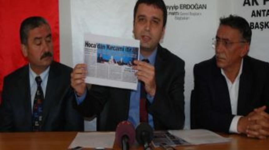 CHP&rsquo;li belediyenin Kırcami a&ccedil;ıklamasına AK Parti&rsquo;den yalanlama