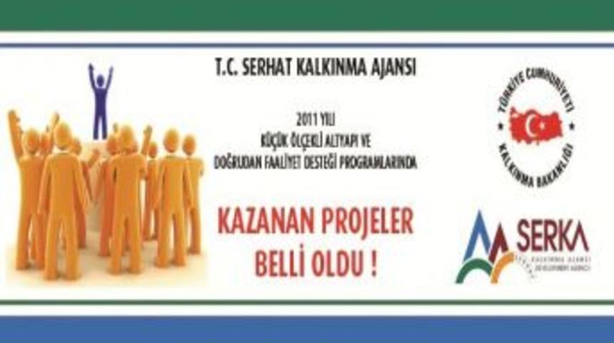 Serhat Kalkınma Ajansı, 16 projeye destek verecek