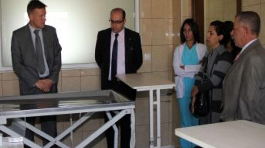 Alman yetkili &Ccedil;ankaya Belediyesi'nin havyan barınağını inceledi