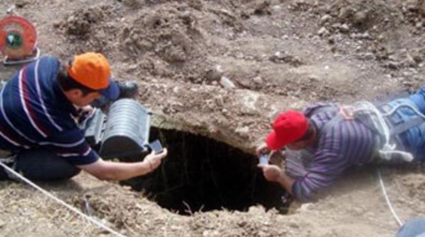 300 metrelik &ccedil;ukur korkuttu