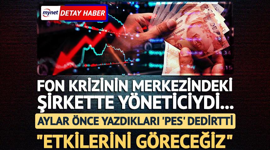 Fon krizinin odağındaki Pusula Portf&ouml;y y&ouml;neticisinden dikkat &ccedil;eken ifadeler