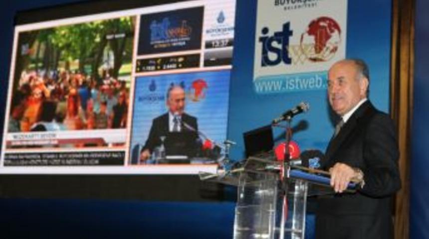 B&uuml;y&uuml;kşehirin televizyonu İstWeb TV yayın hayatına başladı