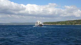 Çanakkale'de deniz seferlerine olumsuz hava engeli