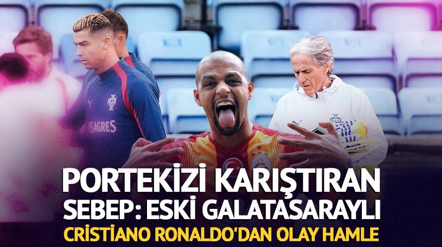 Portekizi karıştıran sebep: Felipe Melo! Ronaldo'dan olay hamle
