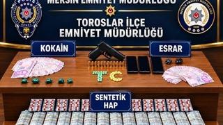 Mersin'de torbacı operasyonu: 4 tutuklama