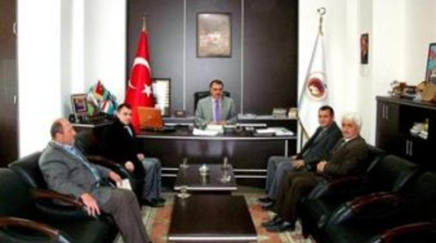 Dayıkaraca&rsquo;dan Başkan Canlı&rsquo;ya ziyaret