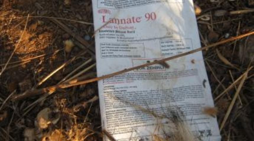 Tarlasını korumak i&ccedil;in vahşi hayvanları zehirledi