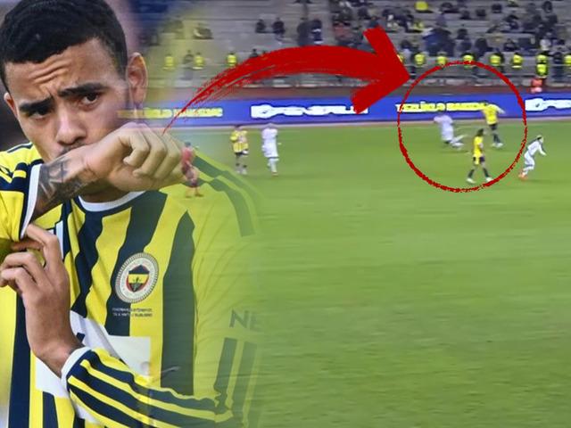 Fenerbah&ccedil;e'de Greenwood şoku! Rakibine tekme attı! Oyundan atıldı