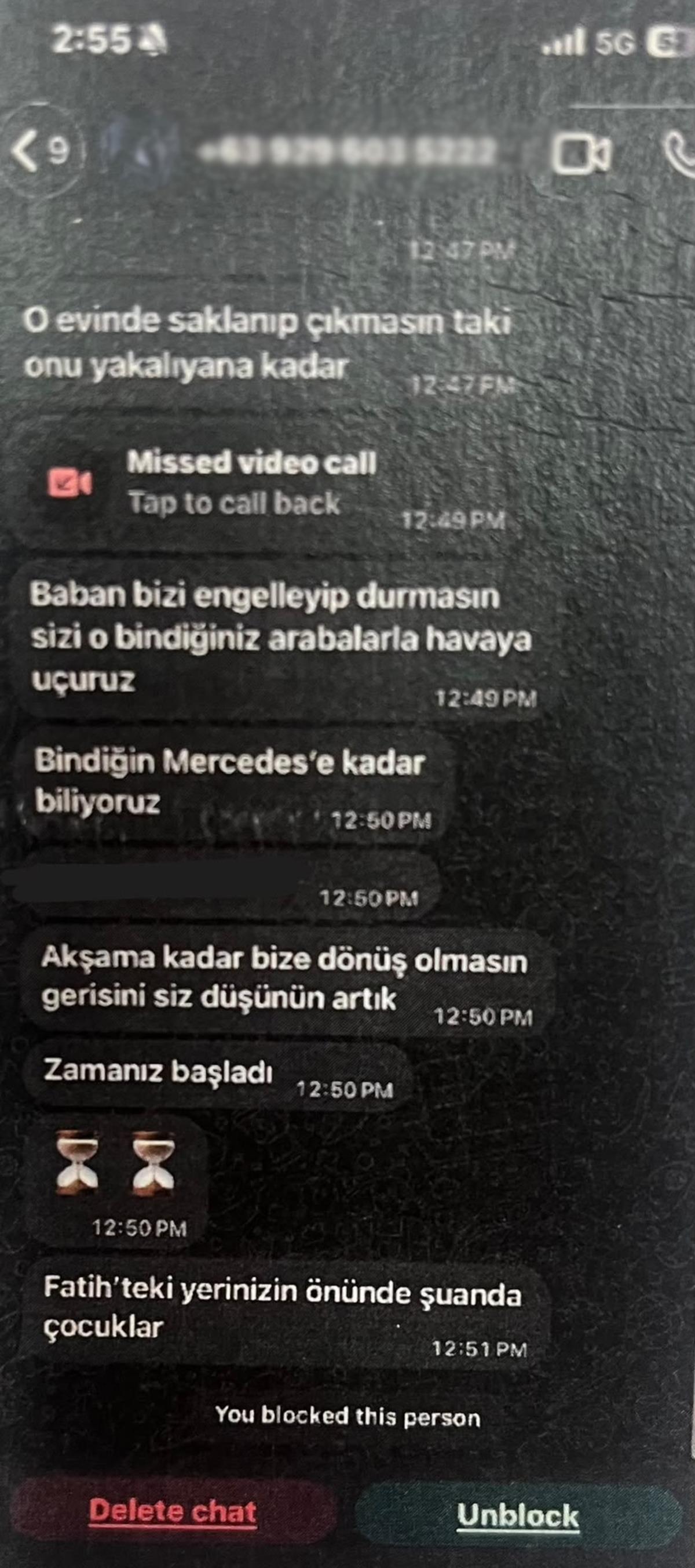 Ünlü pırlanta firmasının sahiplerine Çirkinler den bombalı tehdit! "Sizi o bindiğiniz arabalarla havaya uçururuz" 3