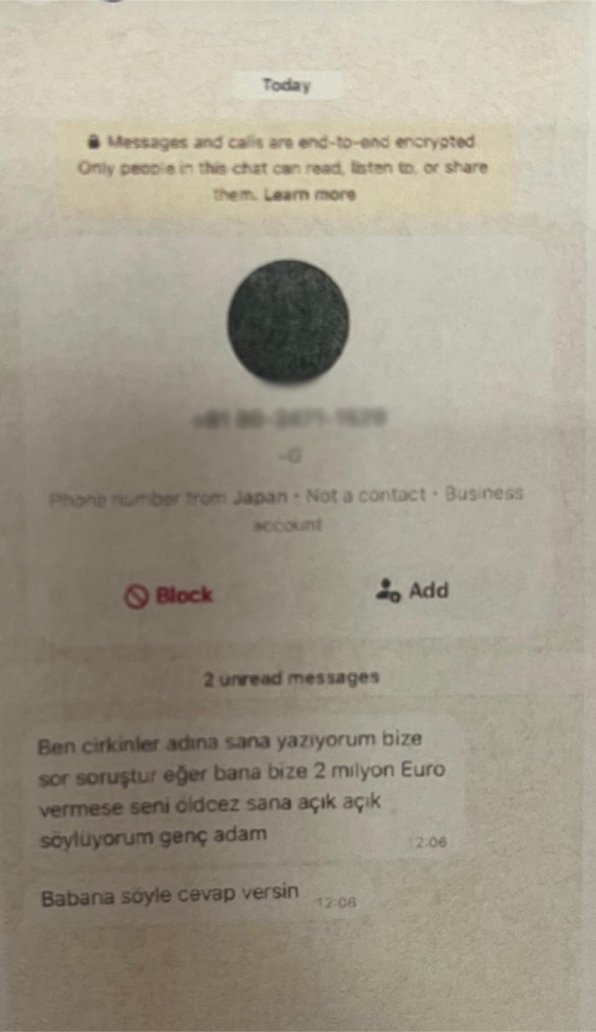 Ünlü pırlanta firmasının sahiplerine Çirkinler den bombalı tehdit! "Sizi o bindiğiniz arabalarla havaya uçururuz" 4
