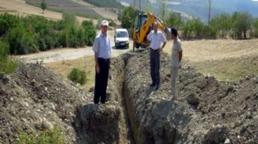 Toplu basın&ccedil;lı sulama projesi meyvesini vermeye başladı