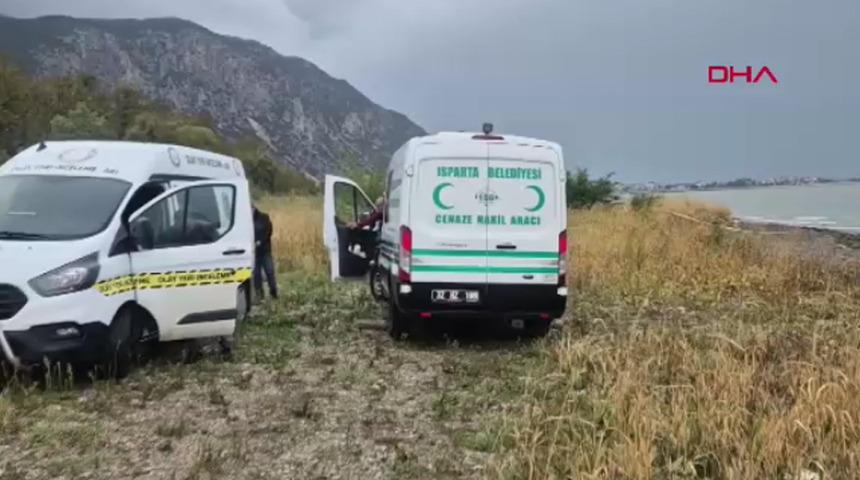Isparta'da g&ouml;l kenarında erkek cesedi bulundu