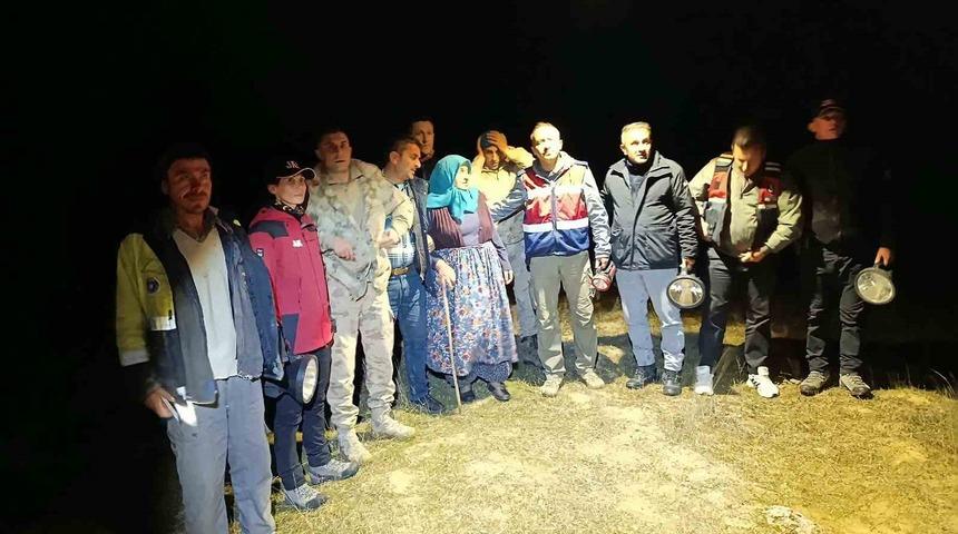 3 g&uuml;nd&uuml;r kayıptı! Yaşlı kadın drone ile bulundu