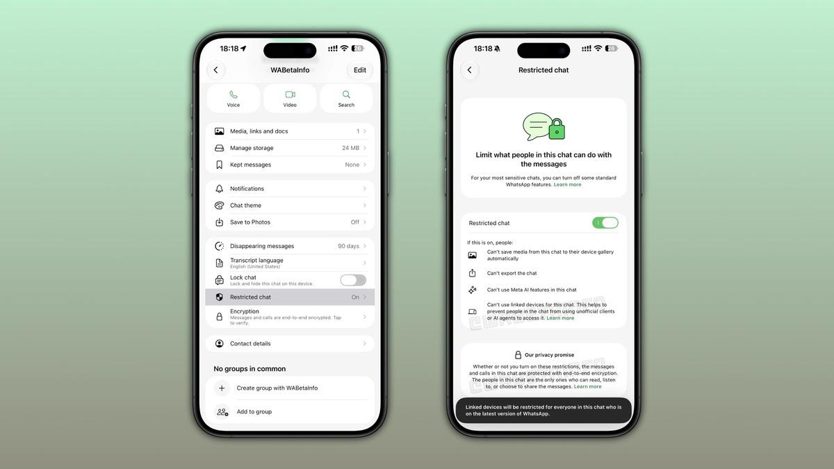 WhatsApp’ta bu ayarı açınca sohbetin kuralları değişecek! 4 kısıtlama geliyor 1