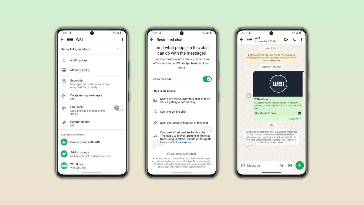 WhatsApp’ta bu ayarı açınca sohbetin kuralları değişecek! 4 kısıtlama geliyor 2