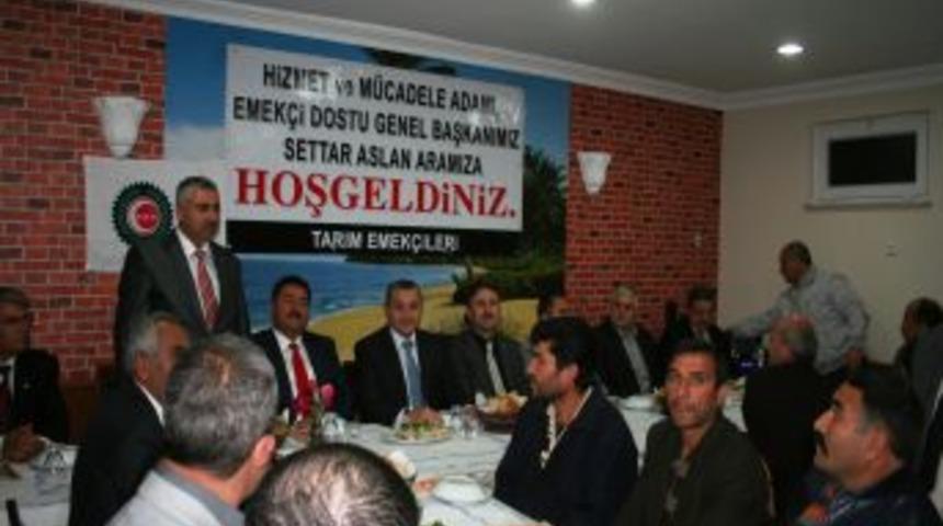 TİGEM&rsquo;de &ccedil;alışan iş&ccedil;iler &Ouml;z Orman-İş Sendikası&rsquo;na katıldı