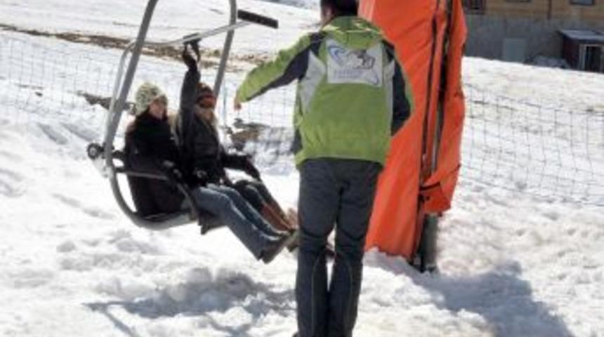 Turistler, telesiyej keyfini 3 TL'ye yaşayacak