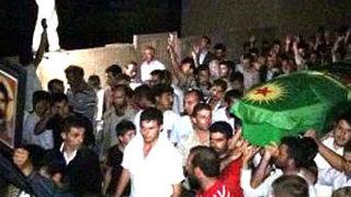 Öcalan'ın evinin önünde cenaze namazı