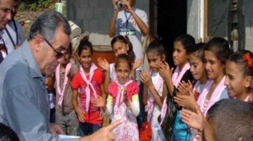 İzci &ouml;ğrenciler k&ouml;y yaşamını &ouml;ğrendi