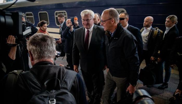 Almanya Başbakanı Merz&rsquo;den Kiev&rsquo;e s&uuml;rpriz ziyaret