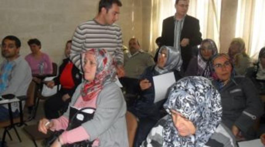 Engelli aileleri bilgilendirildi