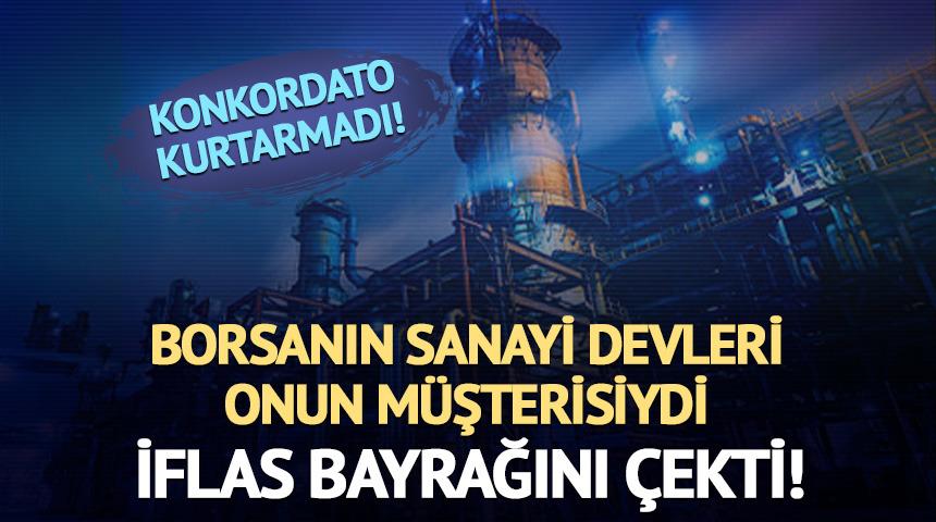 T&uuml;praş, Petkim gibi borsanın sanayi devlerine hizmet veren şirket iflas etti!