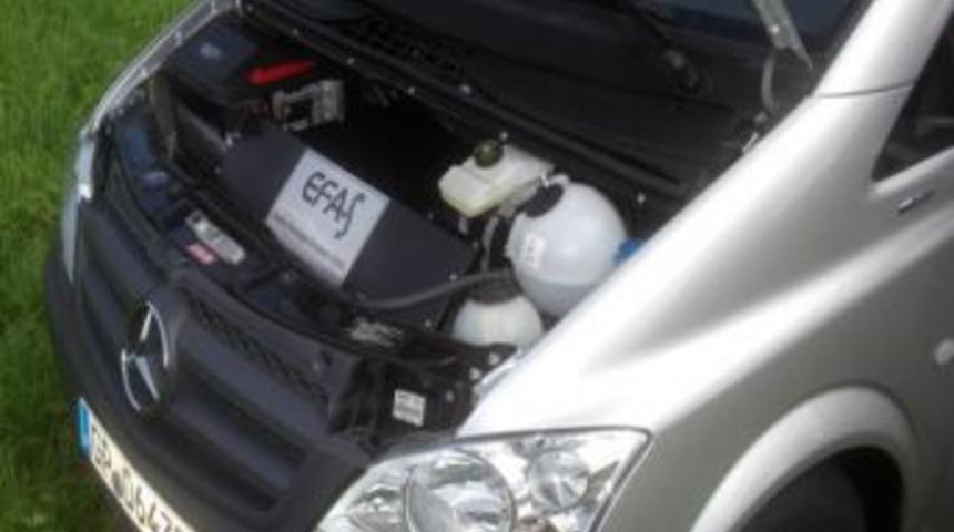 EFA-S, Almanya i&ccedil;in elektrikli Mercedes Vito &uuml;retti