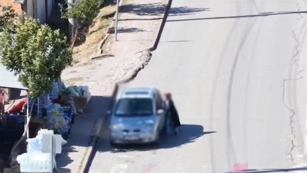 Trafikte "koltuk değiştirme" oyunu drona takıldı: 240 bin lira ceza 1