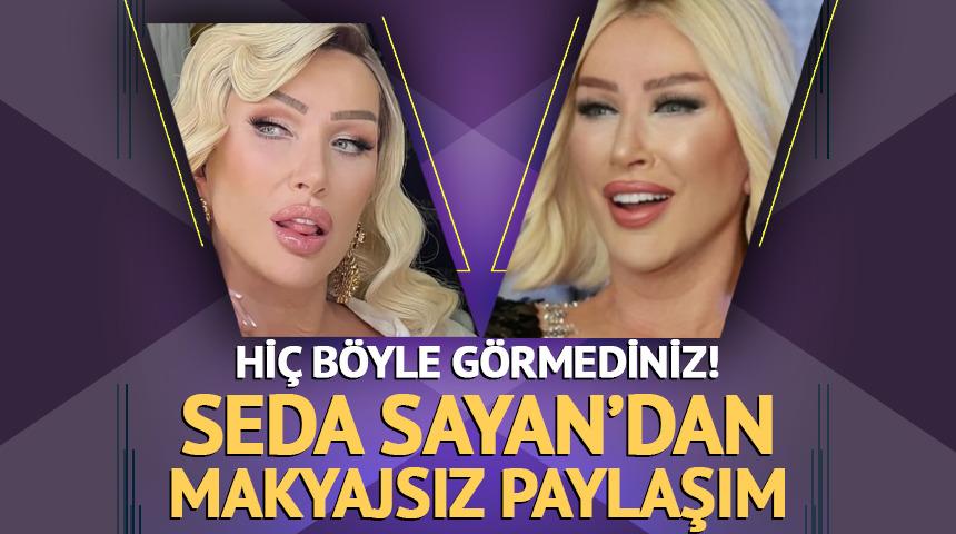 Seda Sayan bu kez makyajsız kamera karşısına ge&ccedil;ti