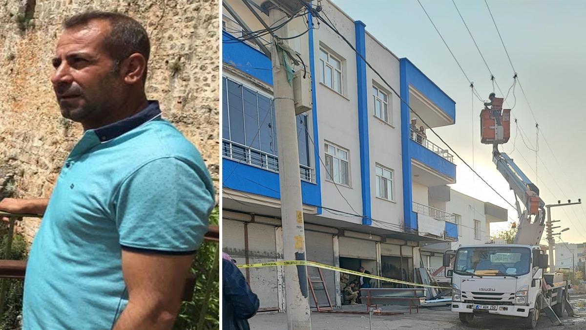 Diyarbakır da feci olay: Elektrik akımına kapılan usta &ouml;ld&uuml;, 2 &ccedil;ırağı ağır yaralandı 1