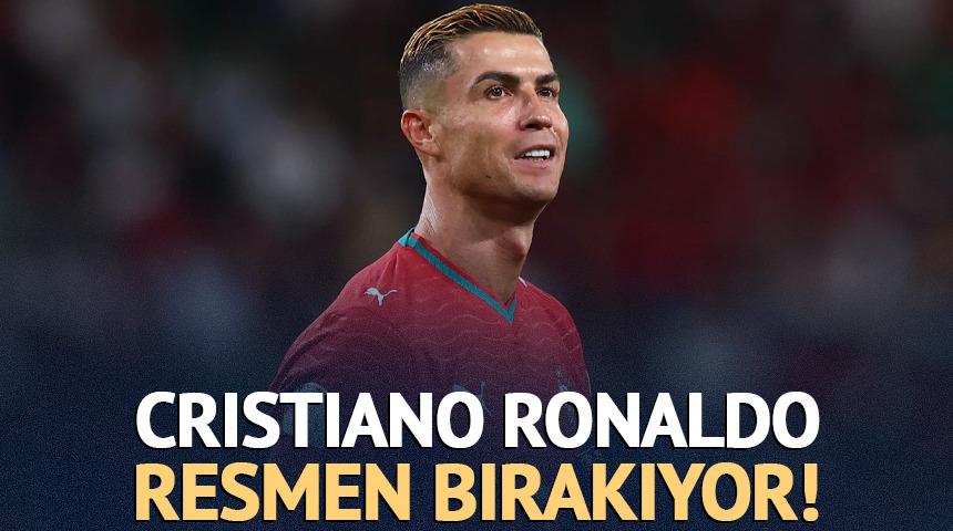 Cristiano Ronaldo resmen bırakıyor! G&ouml;rkemli veda hazırlanıyor