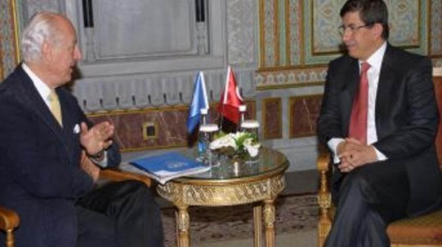 Davutoğlu, BM Afganistan &Ouml;zel Temsilcisi Mistura&rsquo;yı kabul etti
