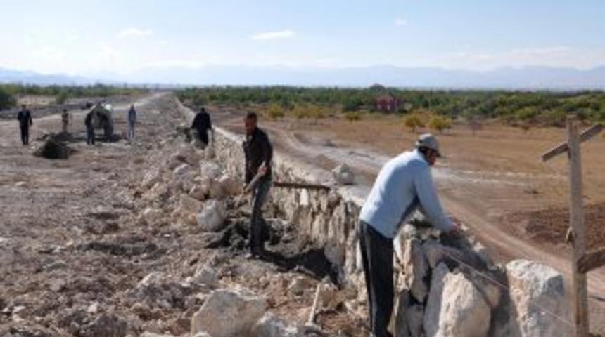 Malatya Kuzey Kuşak Yolu'nda &ccedil;alışmalar s&uuml;r&uuml;yor