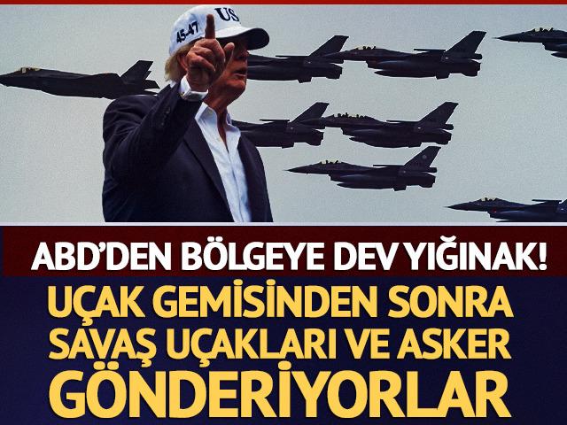 ABD'den Orta Doğu'ya yığınak! İsrail'e de ek asker ve u&ccedil;ak g&ouml;ndermeye hazırlanıyorlar