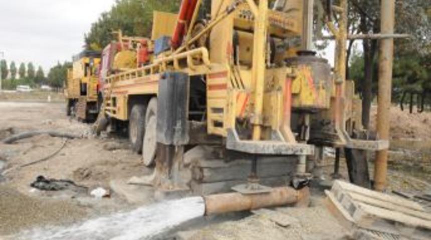 &Ccedil;orlu'ya 5 adet yeni su kuyusu a&ccedil;ılıyor